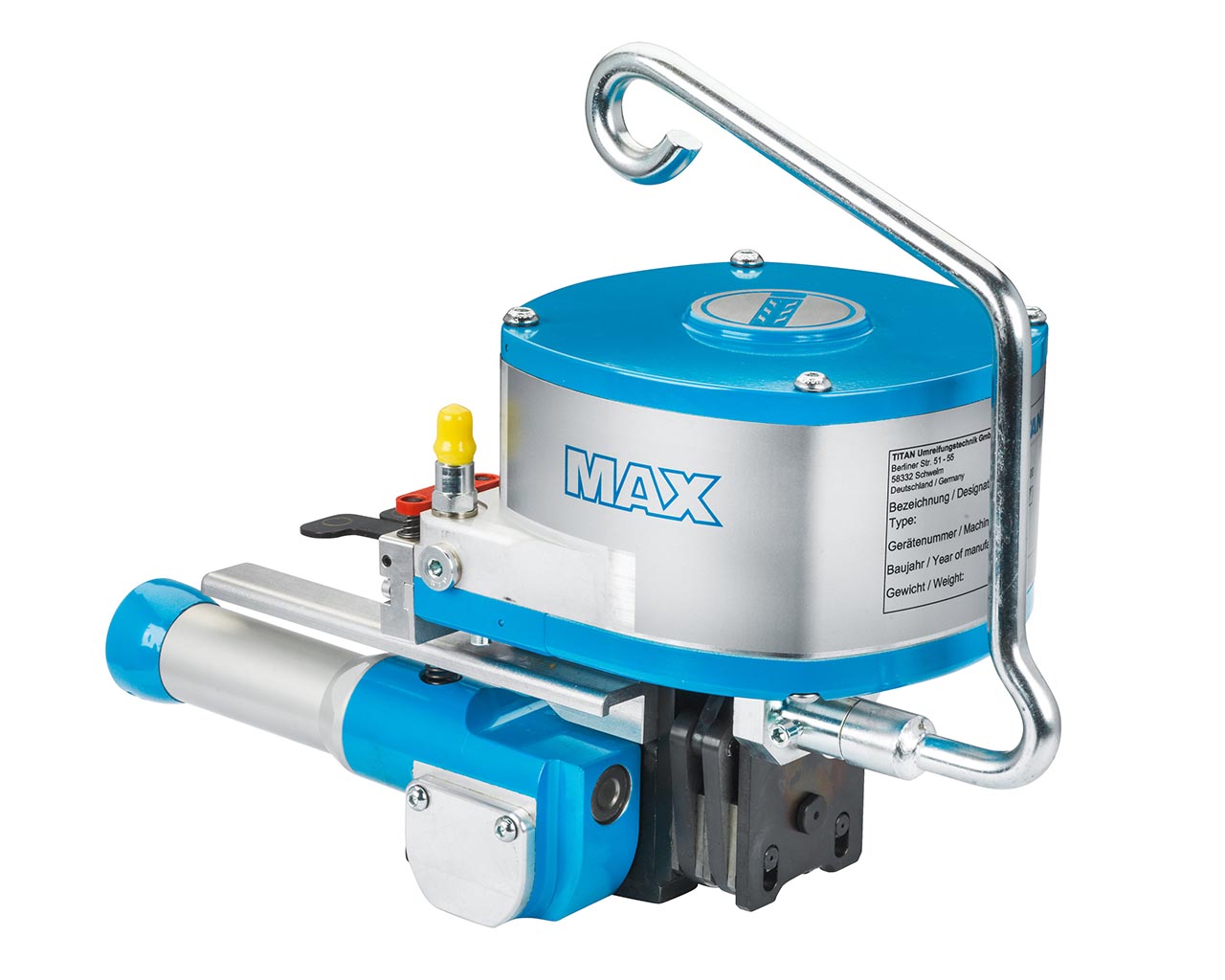 德国TITAN MAX气动钢带打包机