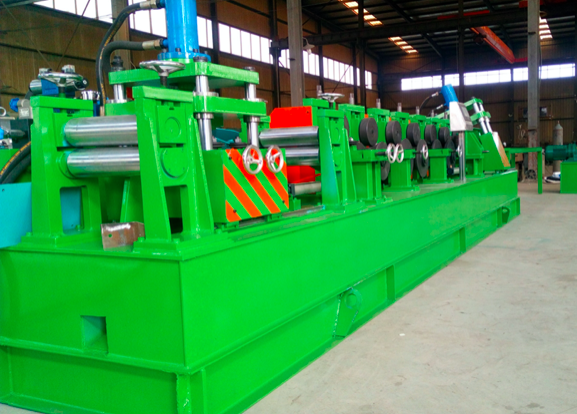 镀锌铁护角折弯机 -钢卷铁护圈-镀锌铁包装护圈机