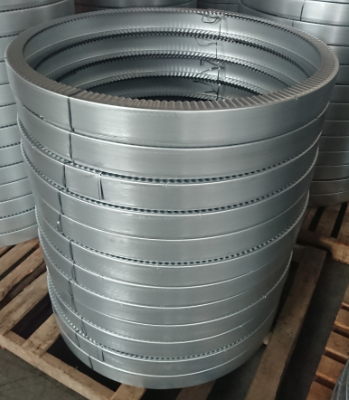 镀锌内外护圈-钢卷包装护角-环形铁护角