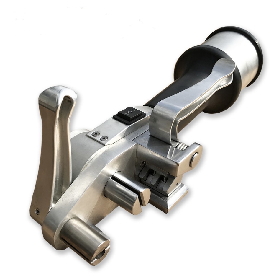 气动纤维带拉紧器切刀