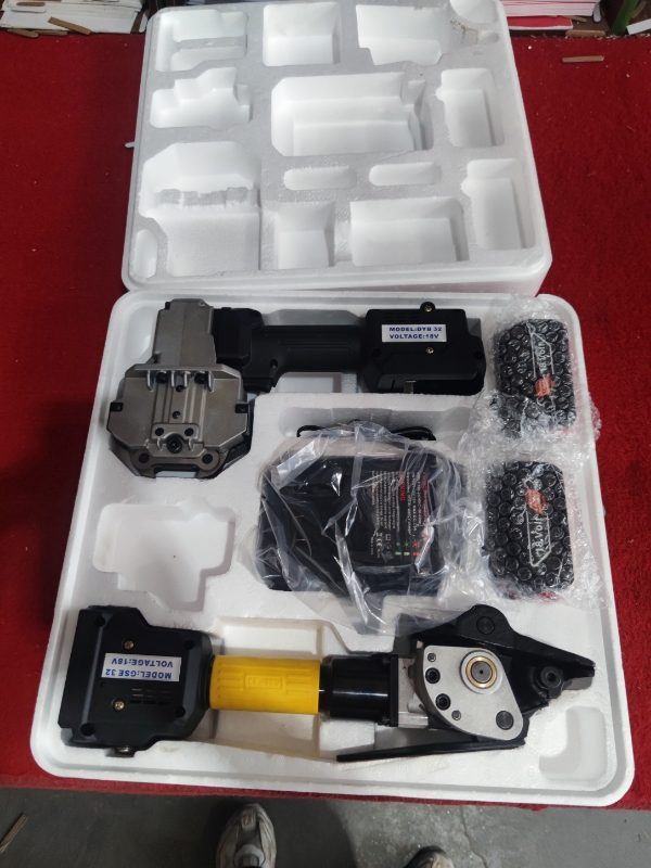 电动钢带打包机-电动钢带咬扣机-电动钢带拉紧机