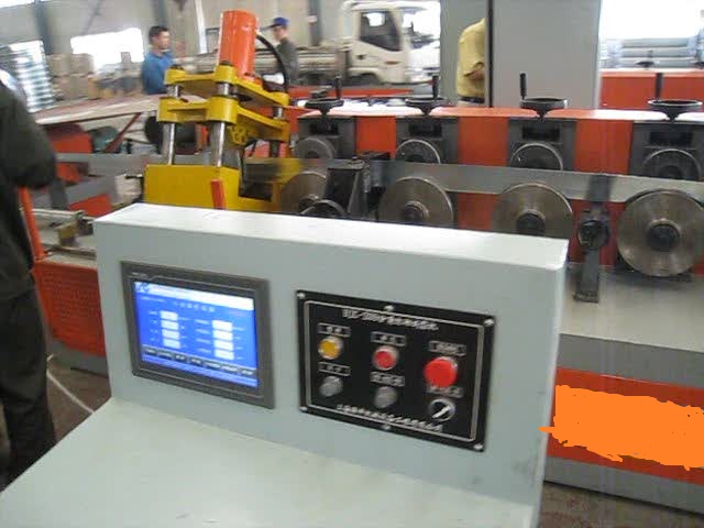 镀锌铁护角折弯机-钢卷环形护角机- 带钢铁护角设备