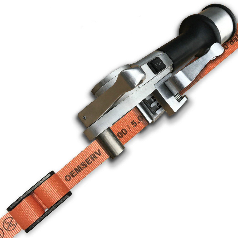 电动纤维带拉紧器电池