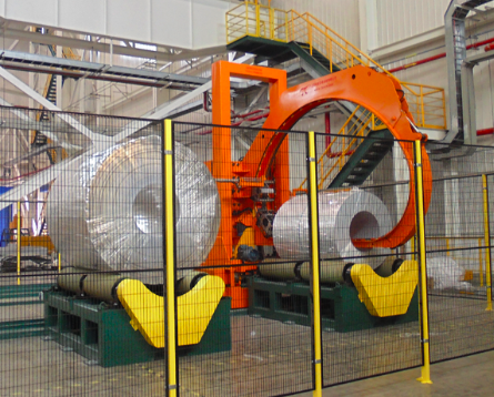 盘元环式缠绕机-钢卷缠绕机